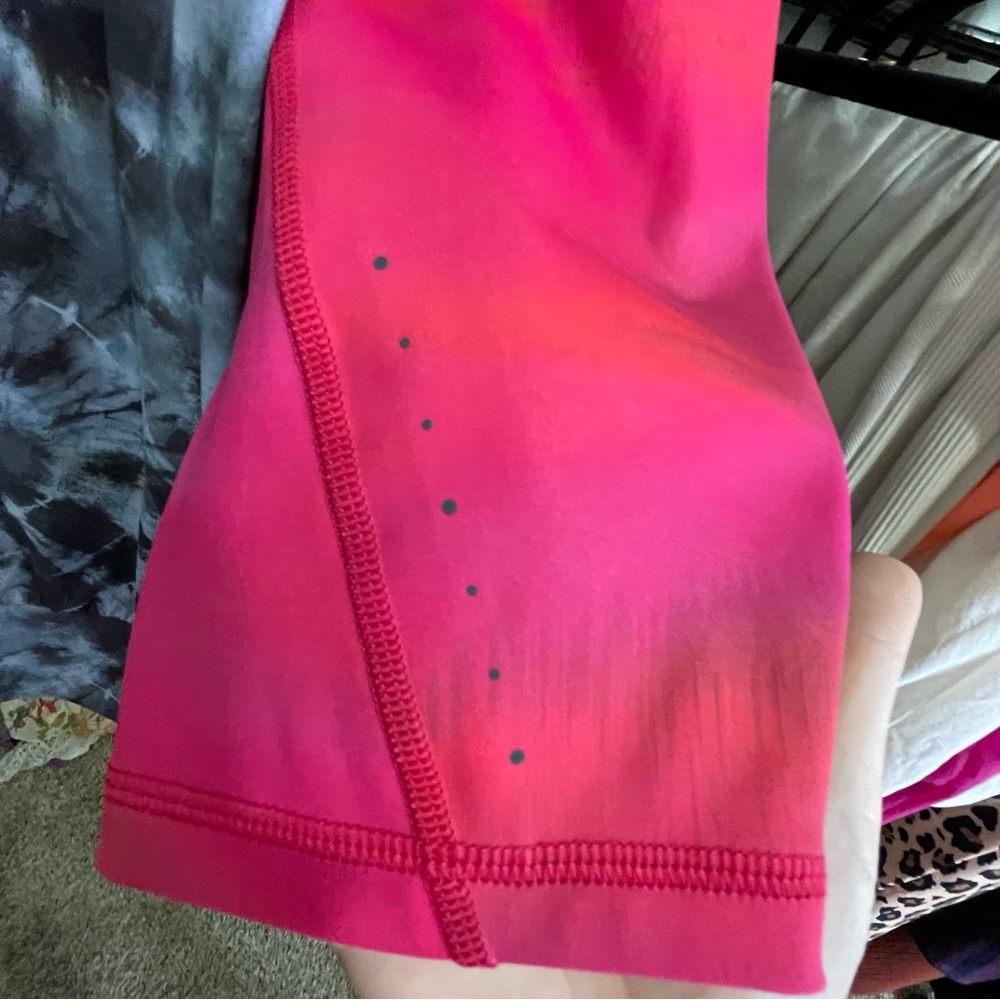 NWT Athleta Rainier tights 2X hot pink - Picture 8 of 9